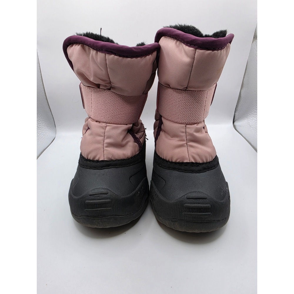 Kamik Snowbugs 5 Toddler Girls Pink Purple Winter Snow Boots Size 5 US 22 EU